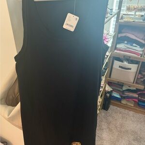 Free People Black Tank Dress
